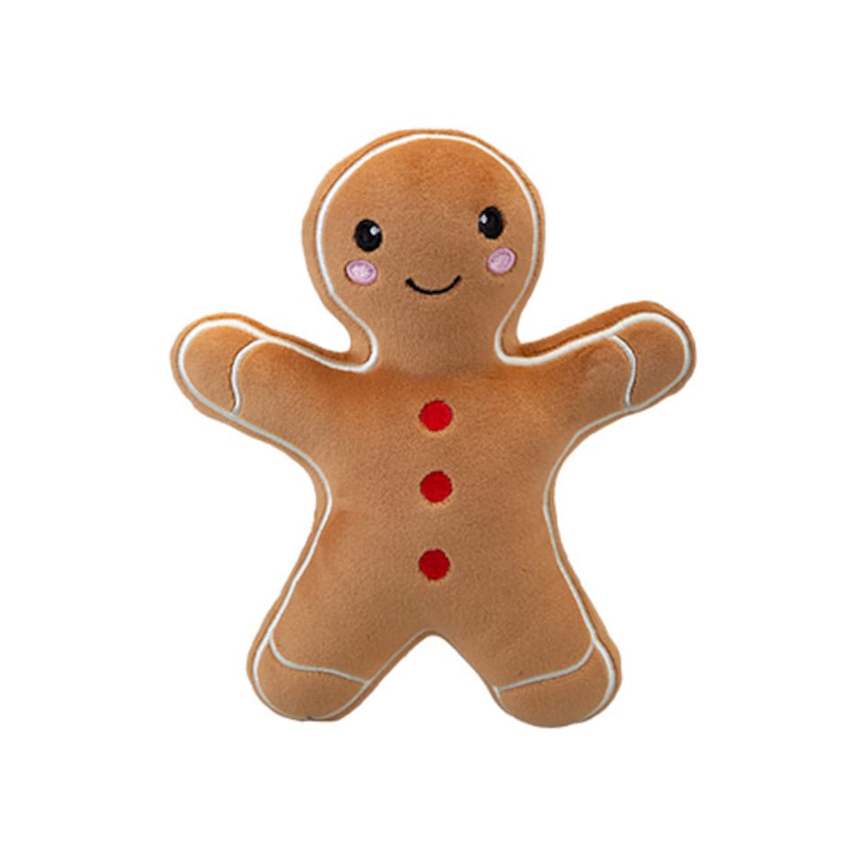 Gingerbread Man Softlings Christmas Foodies Plush Soft Toy 16cm