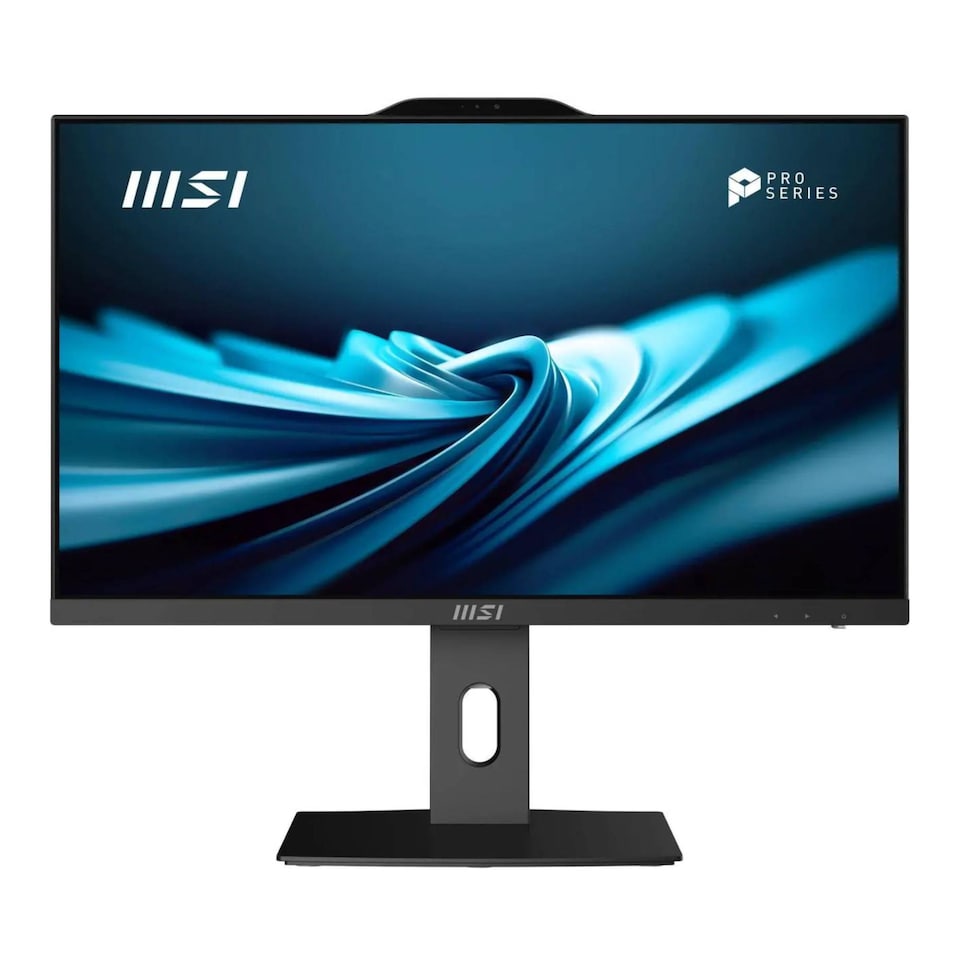 image 1 of MSI Pro AP242P 14M Intel Core i3 14100 All in One PC, (8GB RAM, 256GB SSD, Windows 11PRO), 23.8 Inch IPS Screen/UHD Graphics/Type-C/USB/LAN/HDMI/DP/WiFi 6E/BT 5.3/VESA
