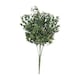 image 2 of Hill Interiors Artificial Faux Red Tipped Leaf Spray - Green - One Size