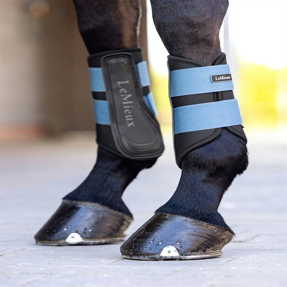 image 1 of LeMieux Grafter Brushing Boot Black | Medium
