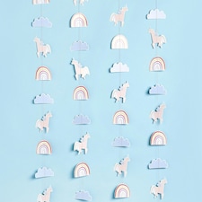 Unicorn Hanging Party Decoration 5m