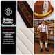 image 2 of Mens Brown Bavarian Oktoberfest Costume Set with Hat and Socks