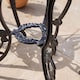 image 7 of Bistro Set Outdoor Patio Garden Furniture Table and 2 Chairs Metal