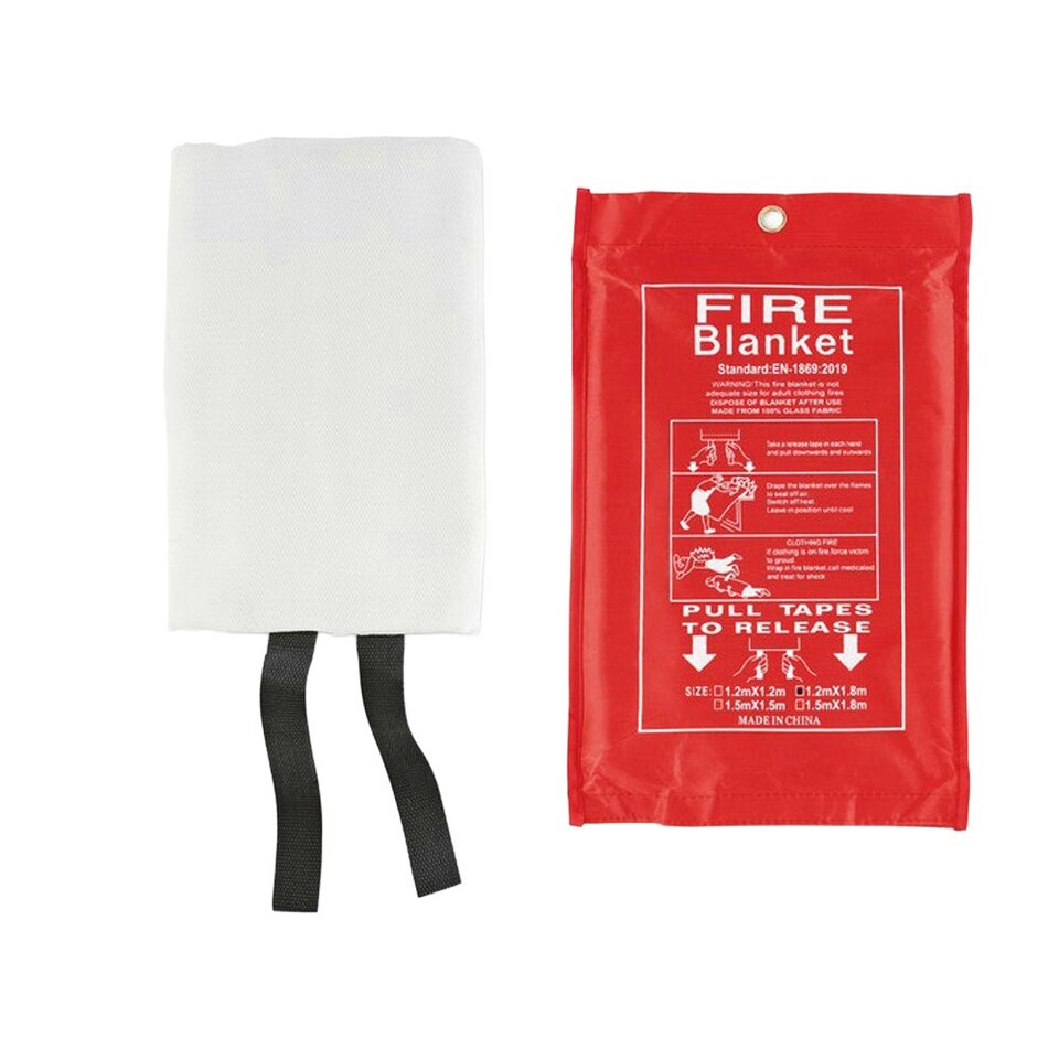 image 1 of MidOcean Vatra Fire Blanket - Red - One Size