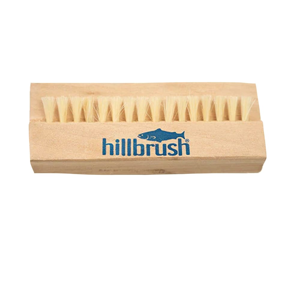 image 1 of Hillbrush Logo Nail Brush - Natural - 38mm x 101mm x 38mm