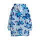 image 2 of Lilo & Stitch Girls Full Zip Hoodie Blanket - Blue - One Size