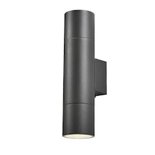 BHS Polo Outdoor Wall Light, Dark Grey | Grey | Anthracite | 1