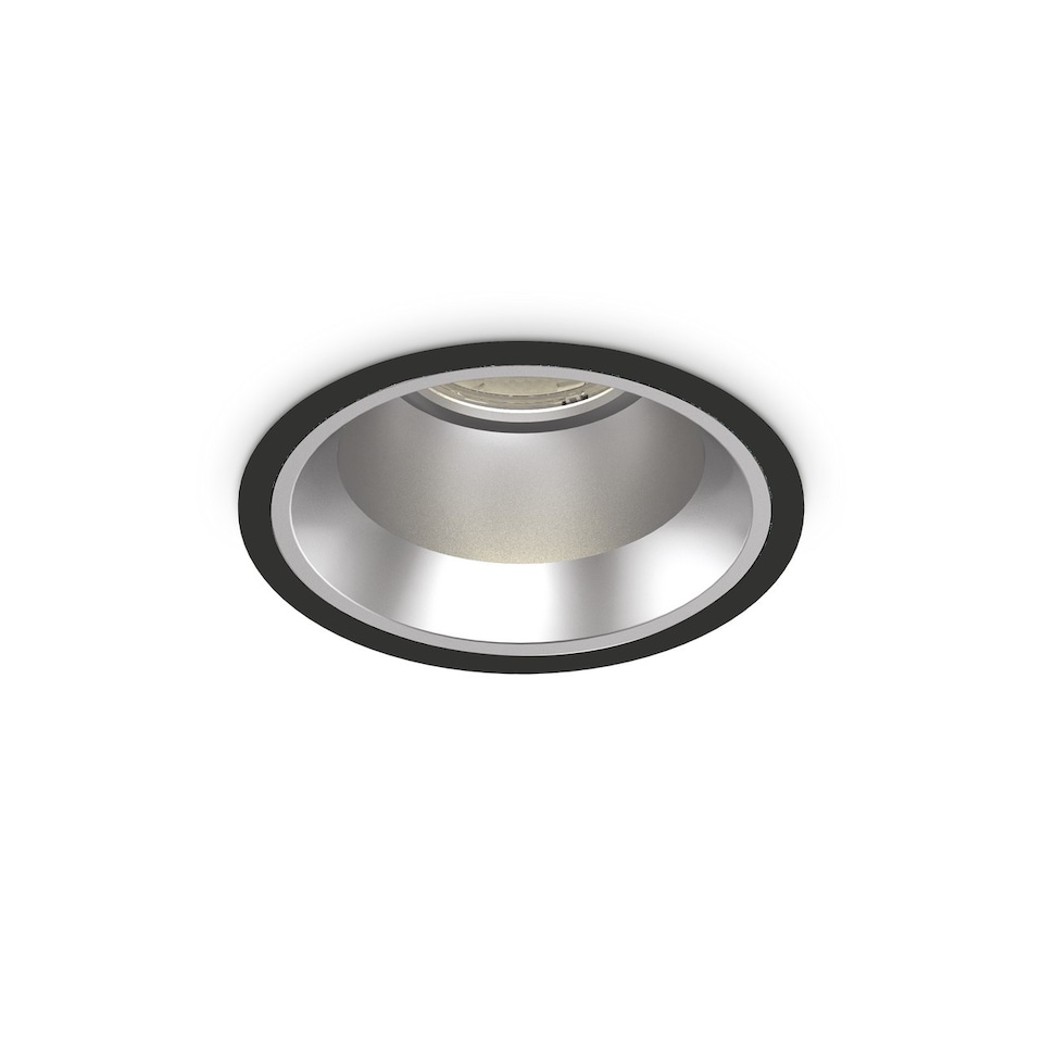Off Round Recessed Downlight Black 16.2cm 4000K
