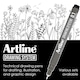 image 4 of Artline Drawing System Black Fine Tip Pens 4  Pack ( 0.05mm, 0.1mm, 0.3mm and 0.5mm Nib)