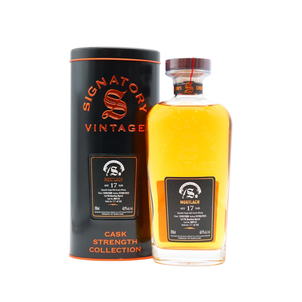 Mortlach - Signatory Vintage Symington's Choice Single Cask No. 800123 2008 17 year old Whisky