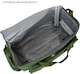 image 5 of Actiaspet XXL Insulated Carp Fishing Tackle Bag Large Green Padded Carryall with Shoulder Strap & Pockets, 83cm x 35cm x 35cm