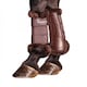 image 2 of ARMA Air Motion SupaFleece Horse Brushing Boots - Brown - Full