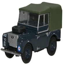 Oxford Diecast Land Rover Series I 80'' Canvas RAF