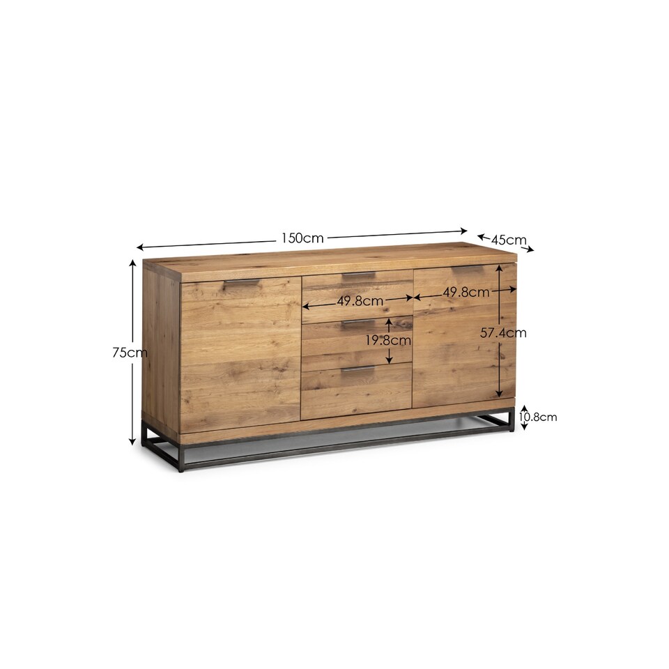 image 1 of Brooklyn Sideboard - Oak
