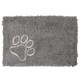 image 8 of Bunty Soft Long Pile Microfibre Mat Grey | S