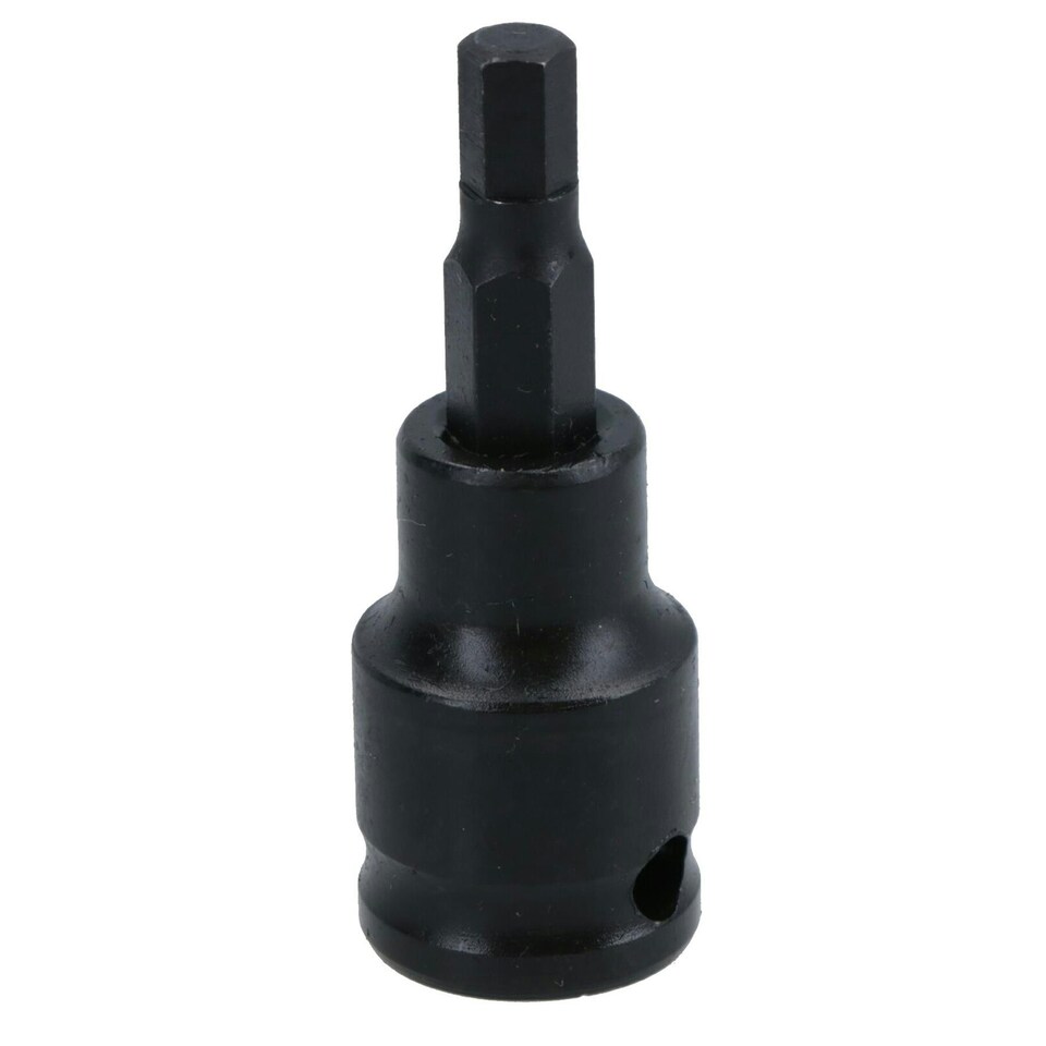 image 1 of 5mm x 45mm 3/8in. Drive Short Impact Impacted Allen Hex Key Socket