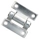 image 2 of Stainless Steel Hinge Heavy Duty 58x59mm Industrial Door Hatch Locker 4PK Silver