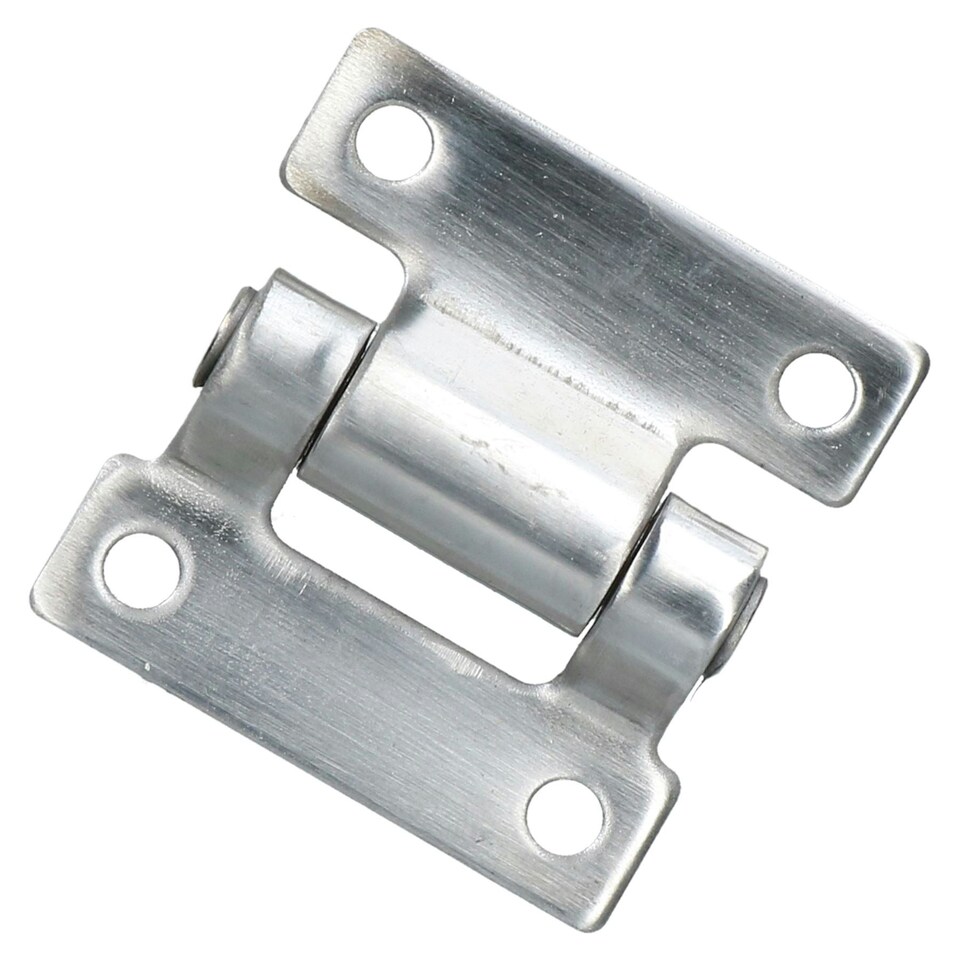 image 1 of Stainless Steel Hinge Heavy Duty 58x59mm Industrial Door Hatch Locker 4PK Silver