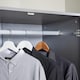 image 5 of Phoenix Wardrobe 2 Door 3 Drawers Bedroom Home Furniture Clothing Storage Shelf | Grey