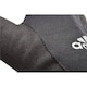 image 6 of Adidas Half-Finger Weightlifting Gloves, Black/White — Padded Palm & Wrist Strap (Size S) | Multi | Black/White | S