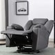image 9 of Afton Electric Technology Fabric Auto Recliner USB Lounge Sofa Chair (Charcoal)