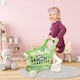 image 6 of Kids Shopping Cart Play Set – 65-Piece Pretend Grocery Kit with POS Machine, Plastic Money & Accessories  Easy Assembly for Ages 3+ (Green)
