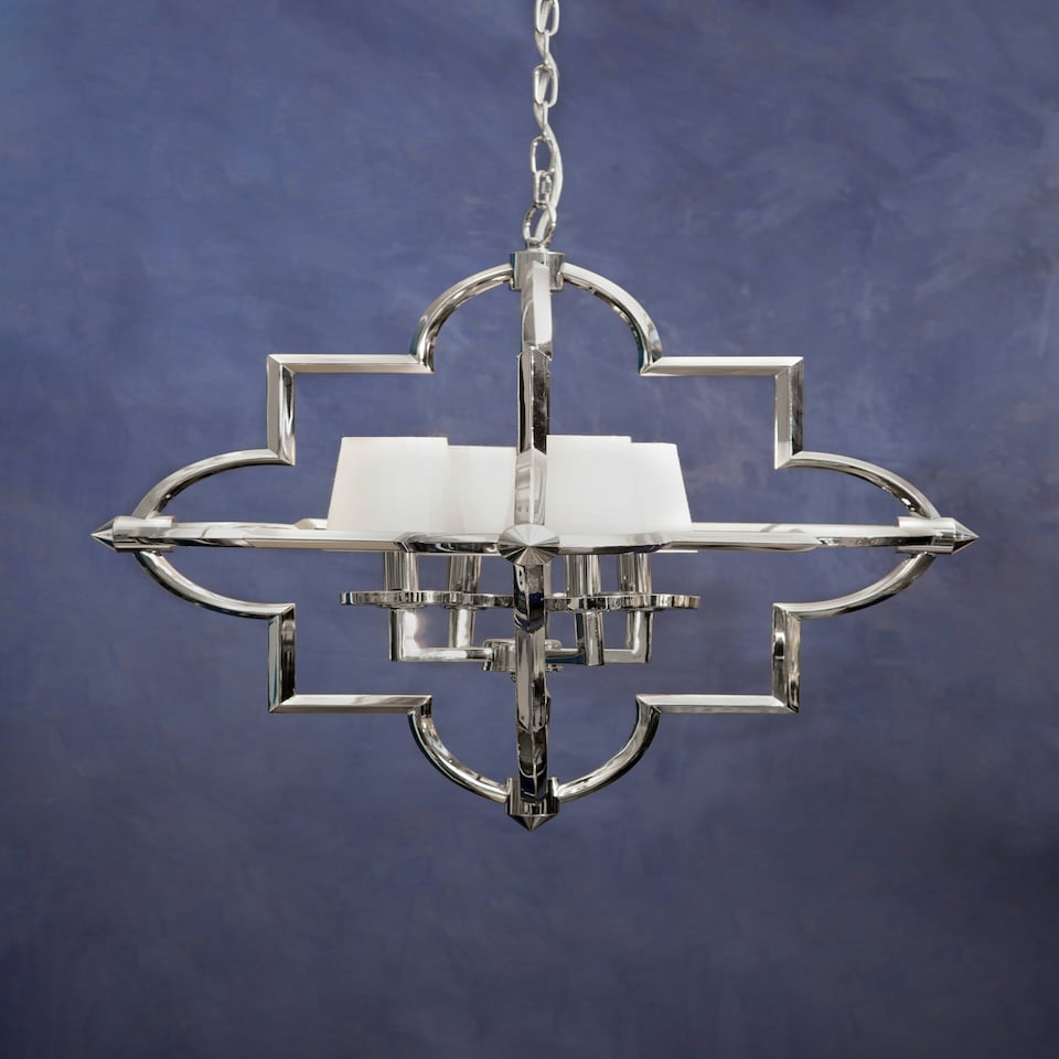 image 1 of Kensington Townhouse Arabesque Pendant Light