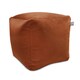 image 2 of rucomfy Velvet Cube Bean Bag Pouffe - Soft Stylish Footstool