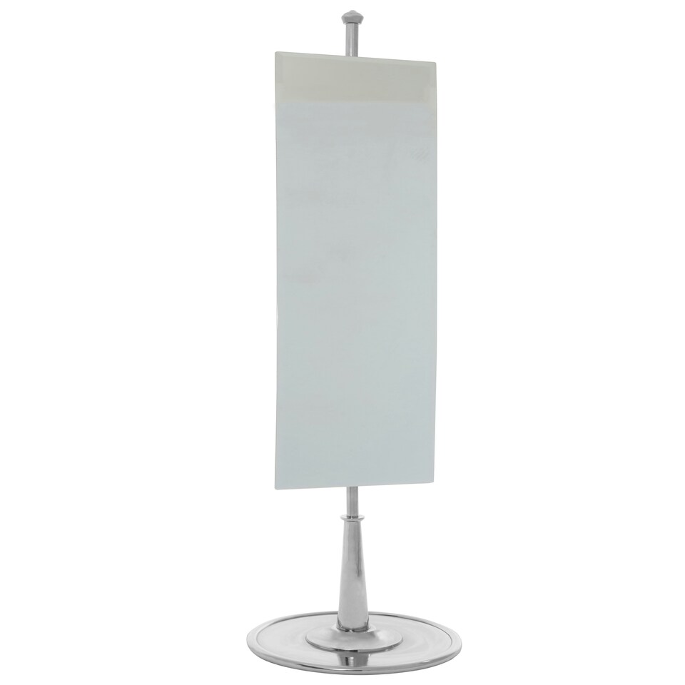 image 1 of Interiors By Premier Elegant Design Rectangular Mirror, Mid Century Hallway Mirror, Modern Mirror, Reflective Surface Mirror Silver