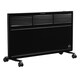 image 6 of HOMCOM Convector Radiator Heater w/ Adjustable Thermostat  Safety Cut-Off, Black