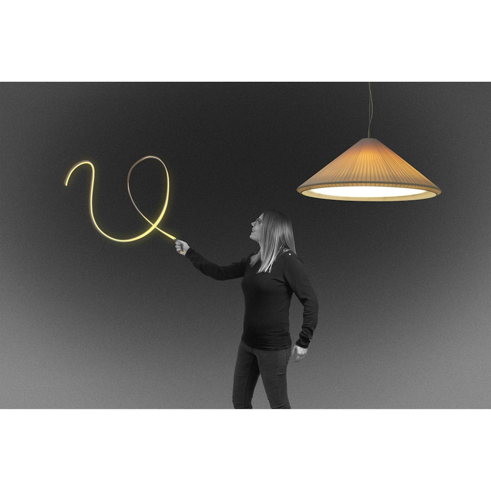 image 1 of Hue 3 Light Small Dome Ceiling Pendant Ivory, E27