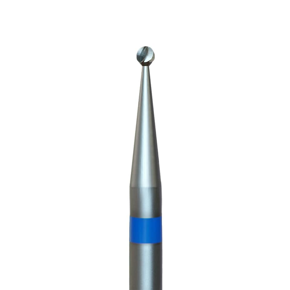 IQ Nails Tungsten Carbide Nail Drill Bit Ball Shaped Standard Plain Cut 1.4mm For Corns Fungal Infections Use 001.175.014
