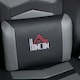 image 7 of HOMCOM Massage Recliner Chair with Remote, PU Leather Recliner Armchair Grey | Grey