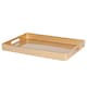 image 1 of Argon Tableware 6x Serving Trays - 34.5 x 25cm - Rectangular Tray Metallic Decorative Breakfast Tray Melamine Food Tray | Gold | Gold | One Size | 6