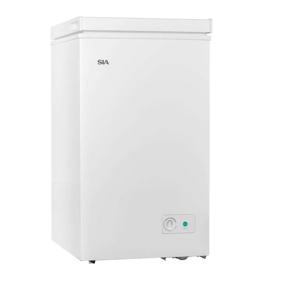 image 1 of SIA SCF92WE 47cm White Freestanding Compact Chest Freezer 92L