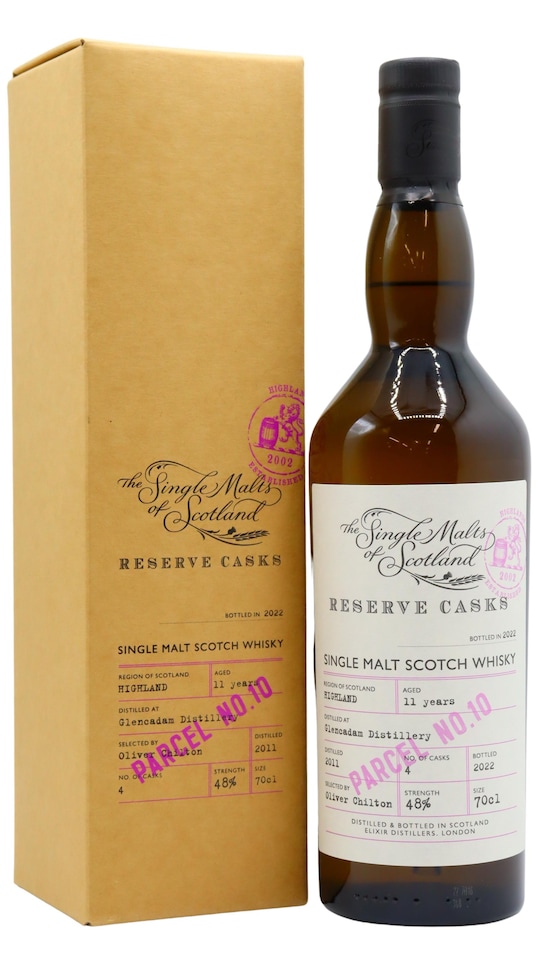 Glencadam - Single Malts Of Scotland - Parcel No. 10 2011 10 year old Whisky