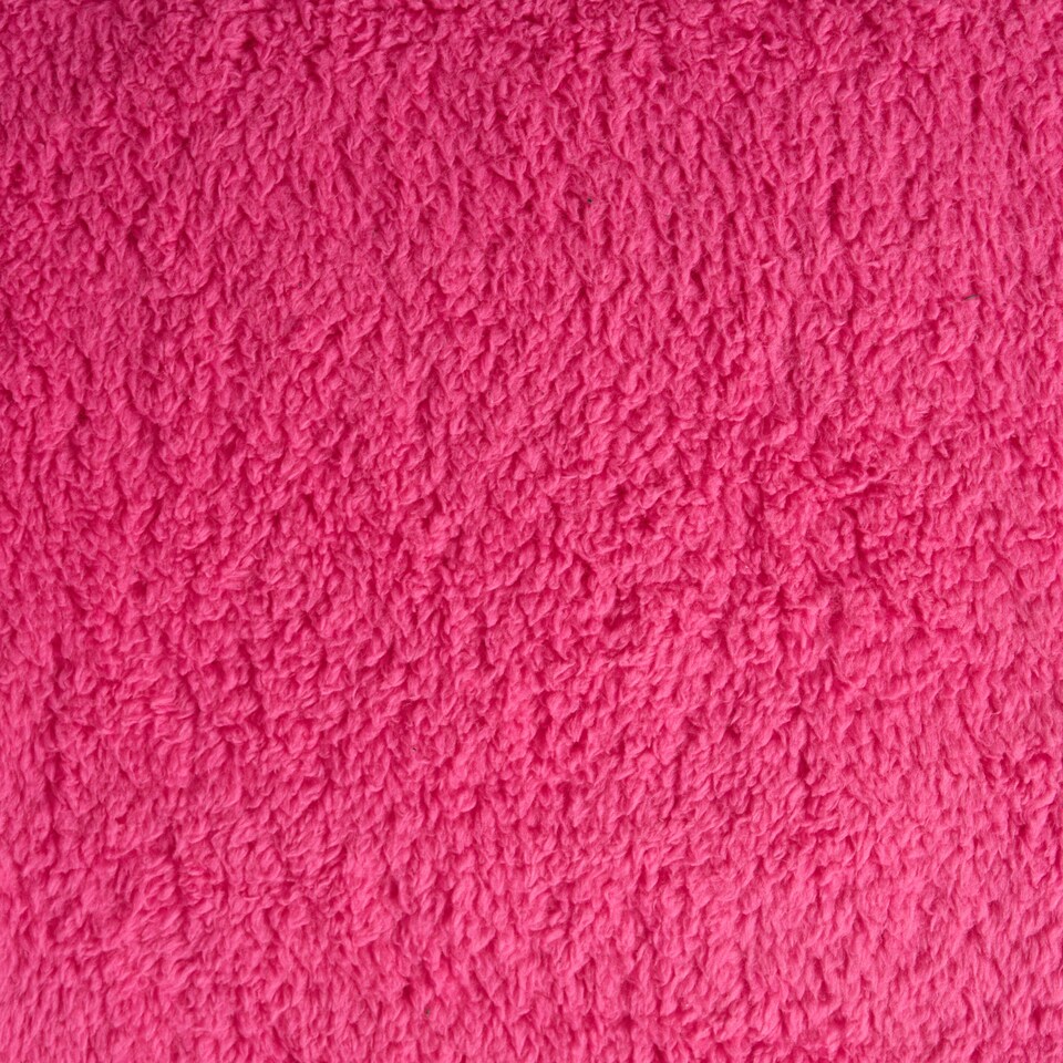 image 1 of OHS Teddy Fleece Soft Warm Plush Cosy Plain Dyed Throw Over Bed Blanket, 200x240cm | Pink | Hot Pink
