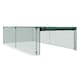 image 1 of Outsunny 8'x4' Crop Cage, Zipped Door, Steel Frame, Green