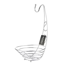 Buckingham Premium Banana Tree Fruit Basket  42 cm , Chrome