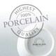 image 5 of Wm Bartleet & Sons Porcelain Mini Butter Pat/Pinch Bowl, Set of 6 White