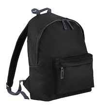 Bagbase Childrens/Kids Fashion Backpack - Black - One Size