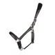 image 1 of Hy ProPresicce Leather Horse Headcollar | Black | Black/Silver | One Size | 1