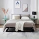 image 7 of King Bed Frame Extra Strong Platform Metal Frame Bedroom Easy Build (Copy)