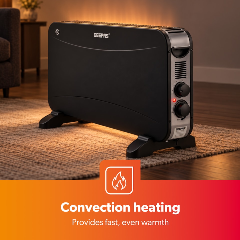 image 1 of GEEPAS Convector Heater 2000W