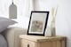 image 2 of Frame Company Allington White Picture Frame 12x10 Inch with Double White Mount for 8x6 inch print (Overall Frame Size 345 x 294 mm)