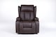 image 2 of SoHo 10 in 1 Recliner Armchair With Swivel, Tilt Heated and Massage Functionality Brown | Brown | One Size