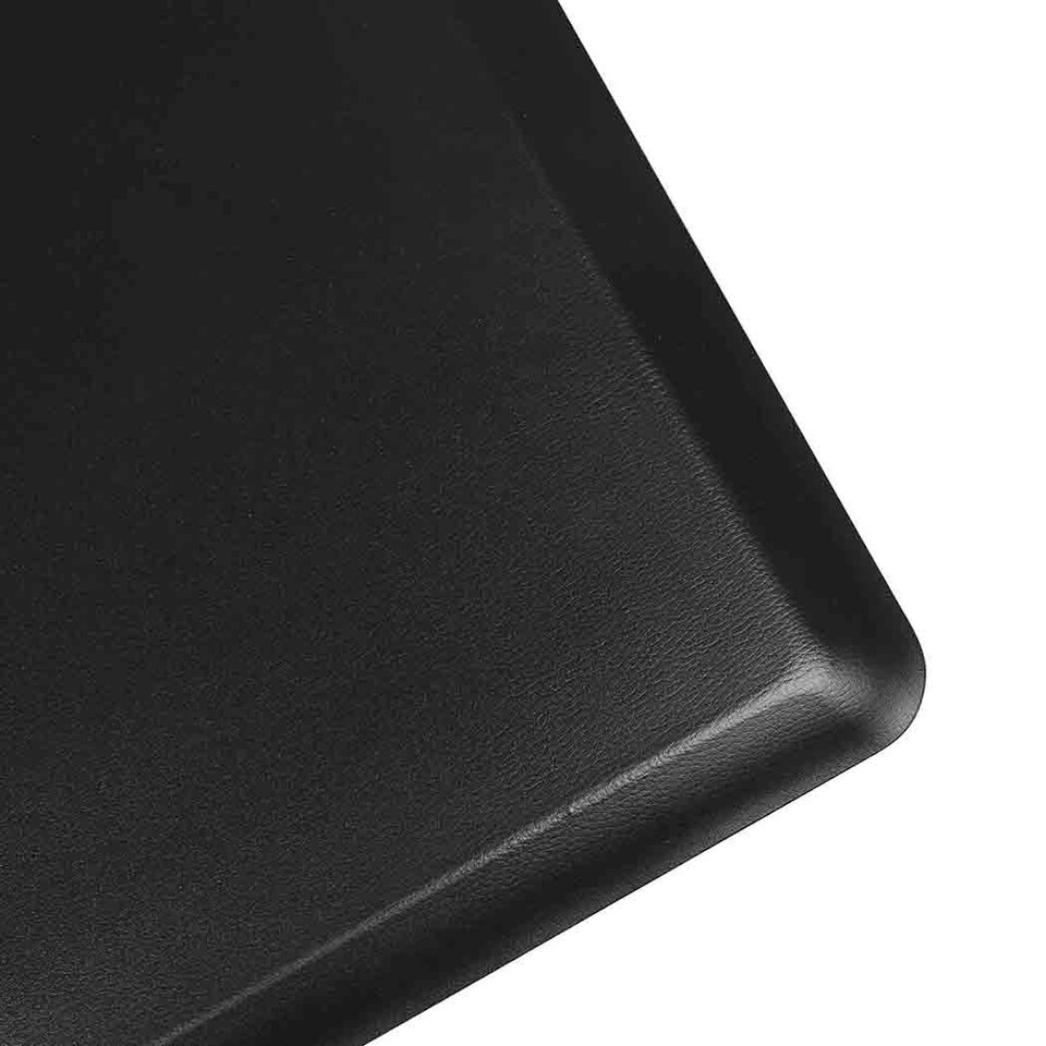 image 1 of Marlow Anti Fatigue Mat Standing Desk Rug Kitchen Home Office Foam Black 50x80