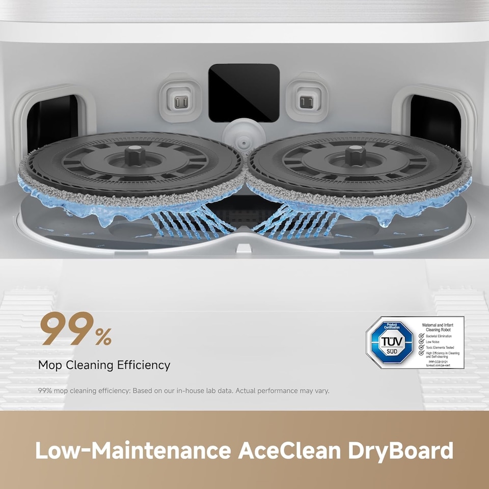 image 1 of Dreame L50 Ultra AE White smart robot vacuum