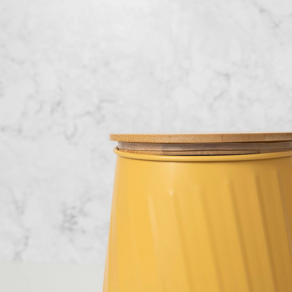 image 1 of KitchenCraftt Tea Coffee Sugar Canister Set Grey