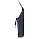 image 2 of Brand Lab Unisex Adult Classic Bibbed Apron | Black | Charcoal | One Size | 1